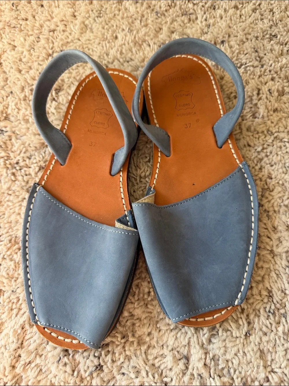 Women’s Avarcas - Blue size 37